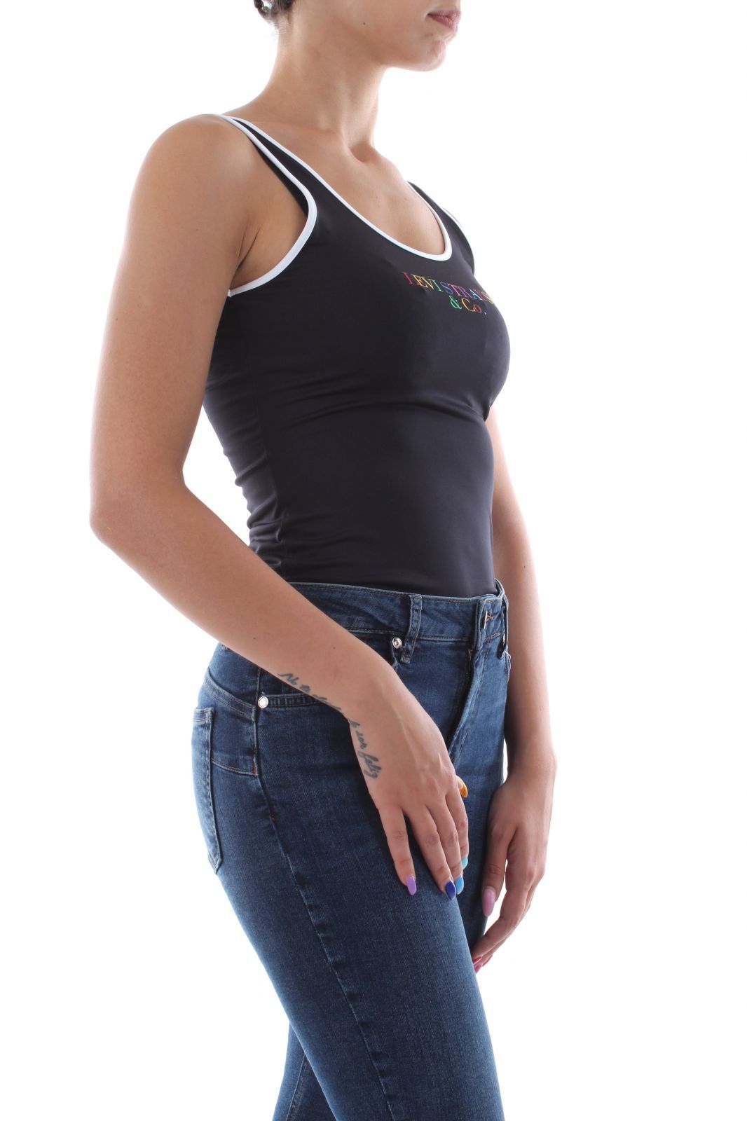 TOP E BODY Donna LEVIS 57787 0004 GRAPHIC BODY 0004 METEORITE - TNT  Jeanswear Research