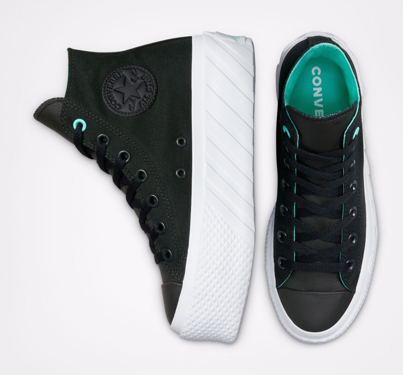 SNEAKERS Donna CONVERSE 571675C SURFACE FUSION LIFT 2X CT BLACK - TNT  Jeanswear Research