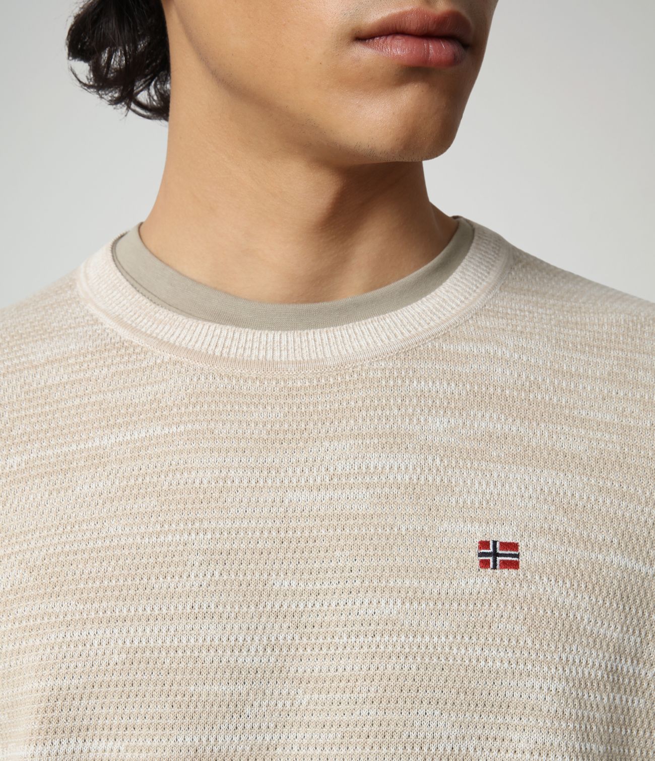 MAGLIE Uomo NAPAPIJRI DUEVILLE - NP0A4FUPNA91 NEW MILK - TNT Jeanswear  Research