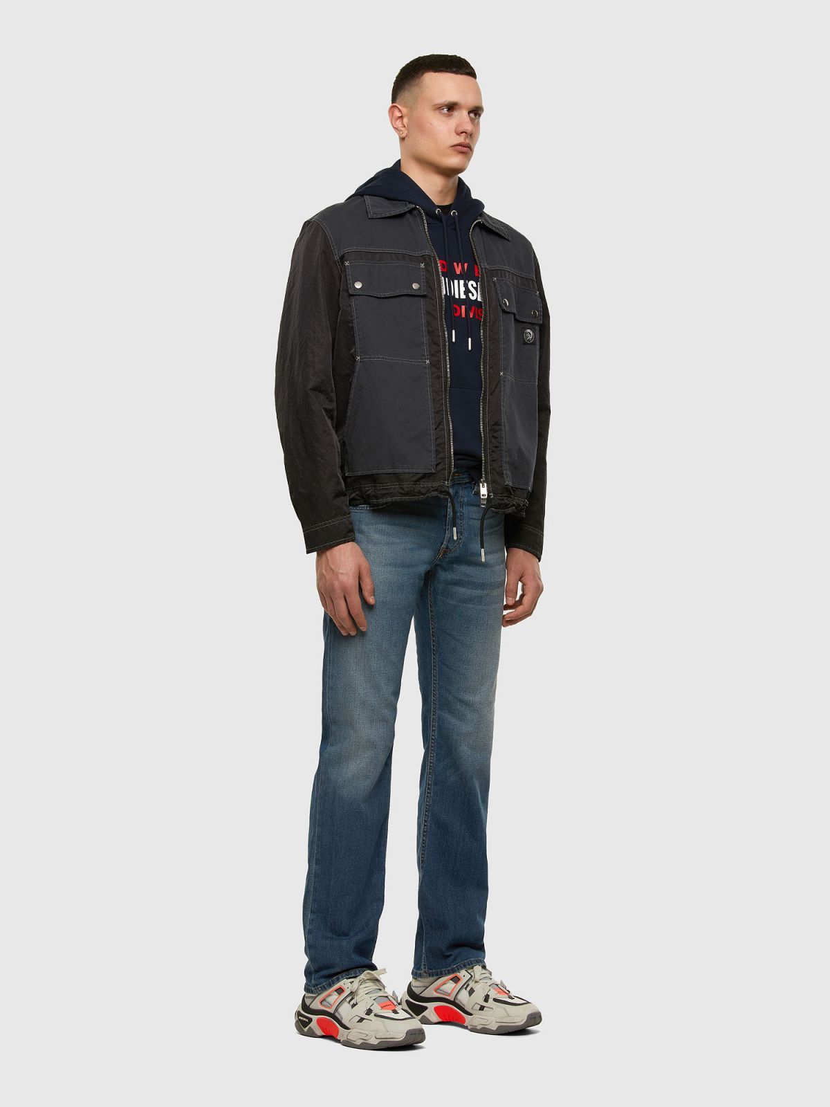 JEANS Uomo DIESEL LARKEE-X 009EI 01 - TNT Jeanswear Research