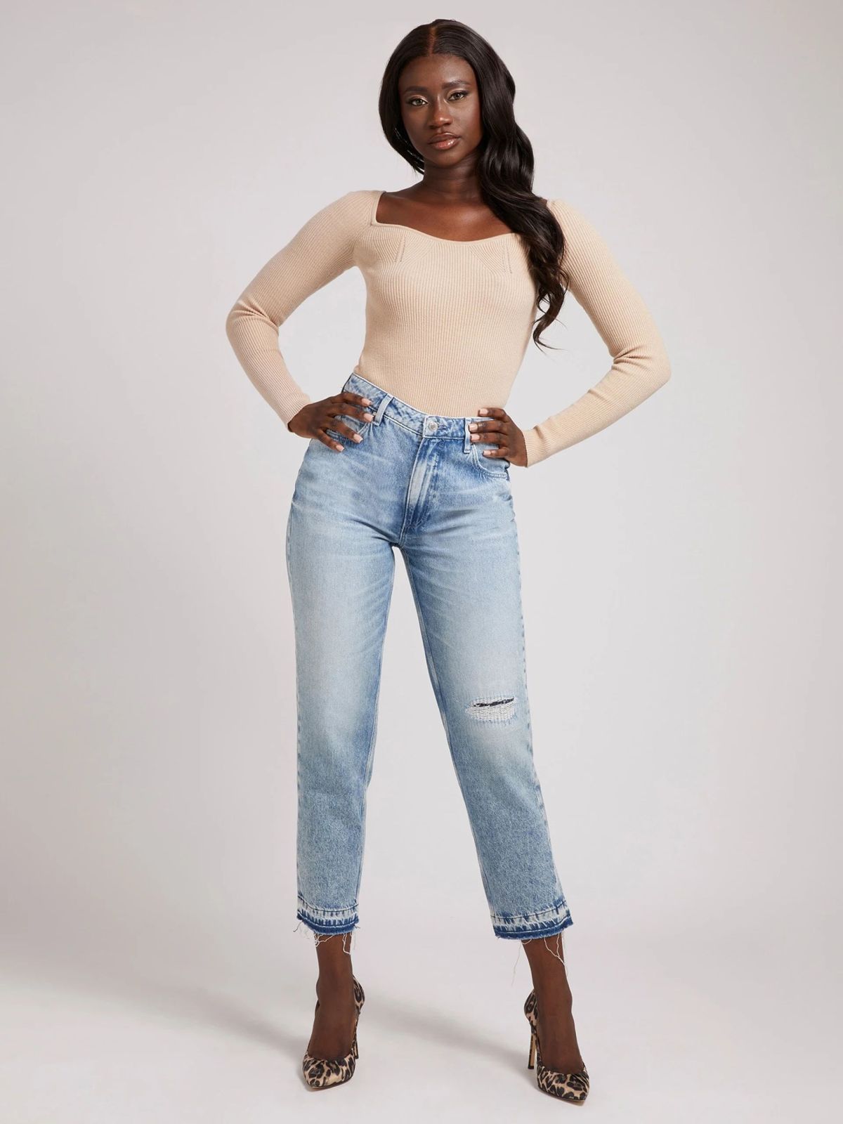 JEANS Donna GUESS MOM W2RA21 D3Y0W STLH - TNT Jeanswear Research