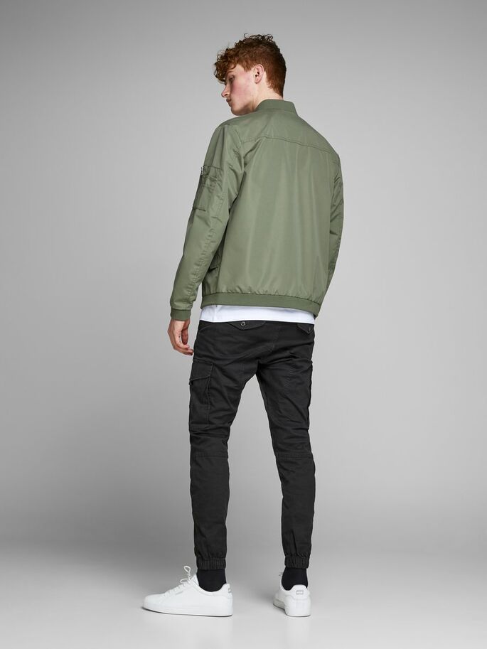 PANTALONI Uomo JACK\u0026JONES 12139912 JJOPAUL JJFLAKE AKM BLACK - TNT  Jeanswear Research