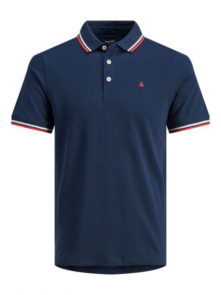 + POLO Uomo JACK&JONES 12143859 PAULOS POLO SS BRIGHT COBALT 