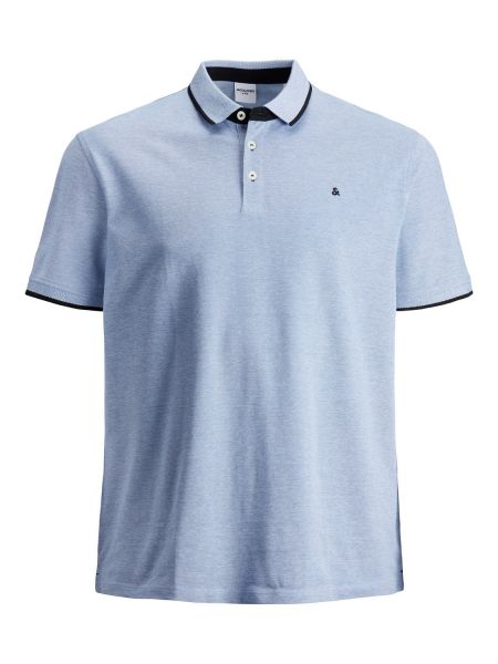 + POLO Uomo JACK&JONES 12143859 PAULOS POLO SS WHITE 