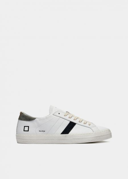 SNEAKERS Uomo DATE M401-C2-VC-HY - COURT 2.0 WHITE-YELLOW 