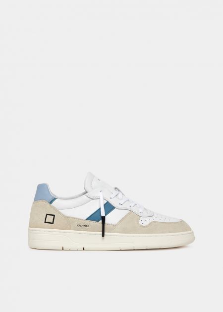SNEAKERS Uomo DATE M391-C2-NT-WL COURT 2.0 WHITE/BLUE 