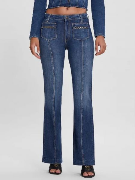 JEANS Donna LEVIS 72693 0055 L.29 - RIBCAGE STRAIGHT MIDDLE ROAD 