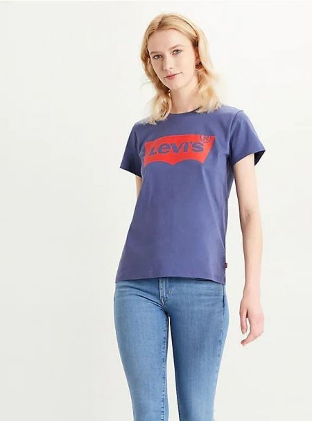 T-SHIRT  LEVIS 9EH890 CHECKERED BATWING 023 
