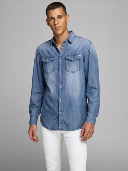 CAMICIE Uomo LEVIS 85744 0000 - BARSTOW RINSE MARBLE 