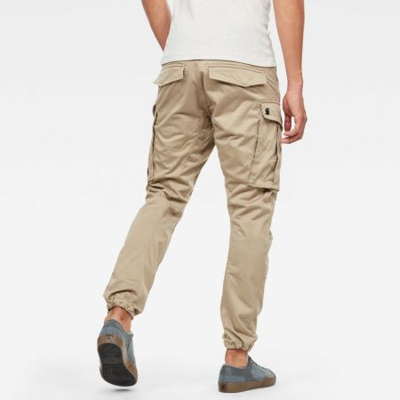PANTALONI Uomo G-STAR D24303 D517 PLEATED CHINO BELT RELAXED C742 